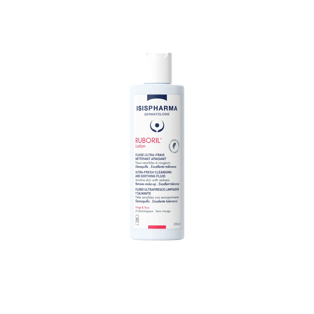 Isispharma Ruboril Lotion lait démaquillant apaisant 250 ml – flacon