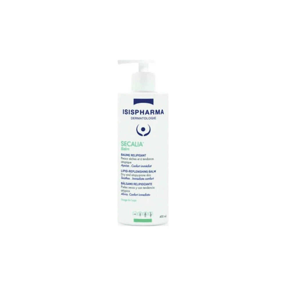 Isispharma Secalia baume relipidant, flacon pompe de 400 ml