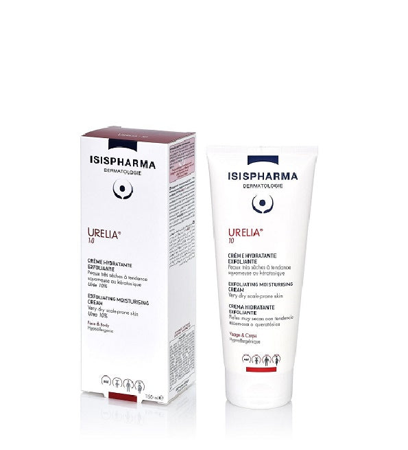 Isispharma Urelia 10 crème hydratante exfoliante 150 ml – tube