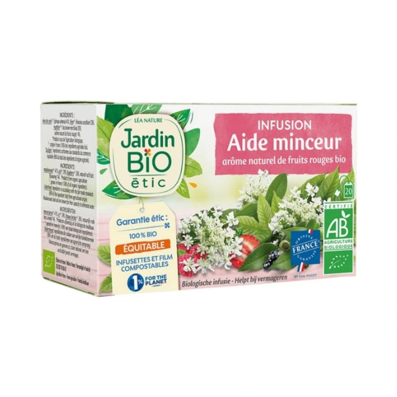 Jardin Bio منقوع المساعدة على التنحيف – 20 كيسًا