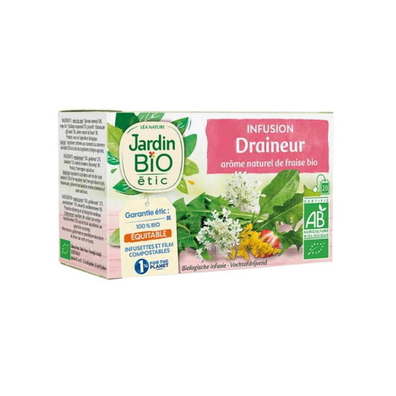 منقوع الأعشاب المُدرّ Jardin Bio – 20 كيساً