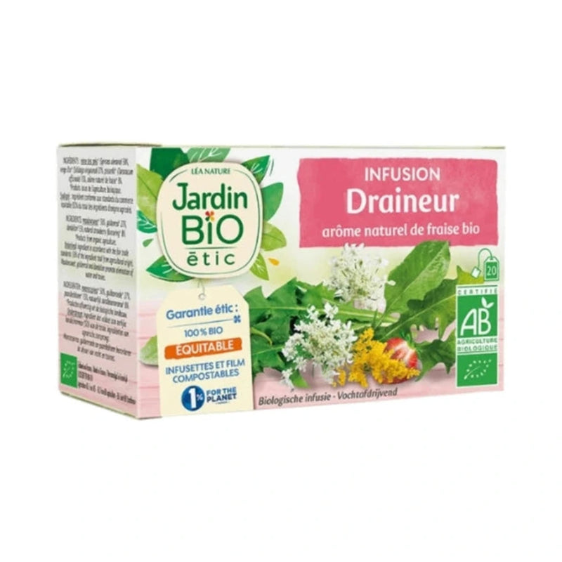 منقوع الأعشاب المُدرّ Jardin Bio – 20 كيساً