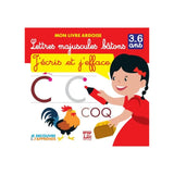 Lettres Majuscules Bâtons – Mon Livre Ardoise Effaçable - 3-6A