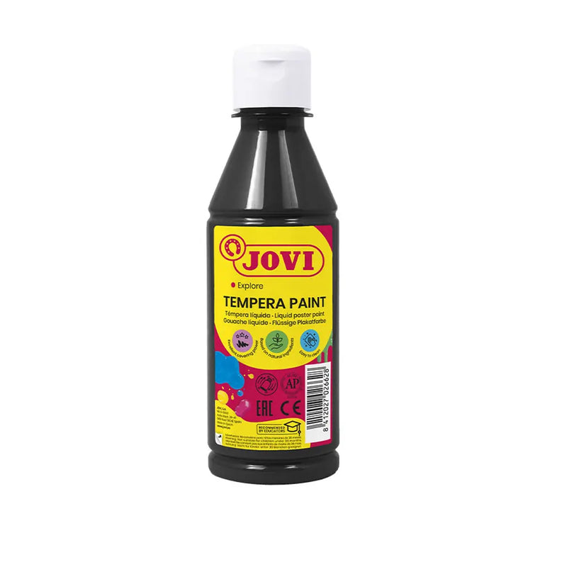 Jovi All-Surface Liquid Gouache 250ml - Black