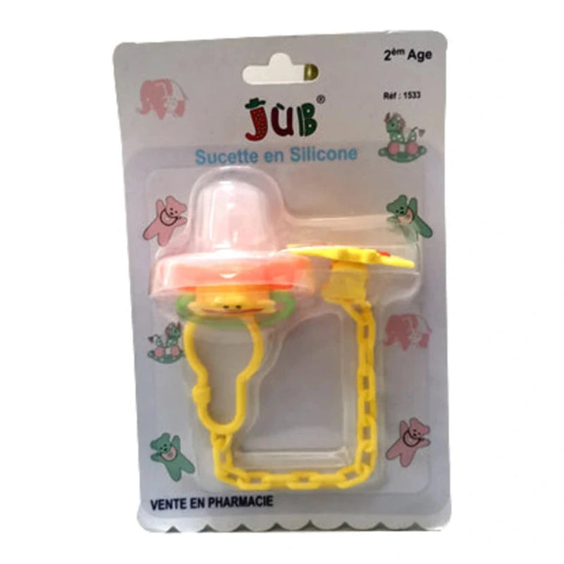 Juniors Silicone Soother Stage 2 + Clip
