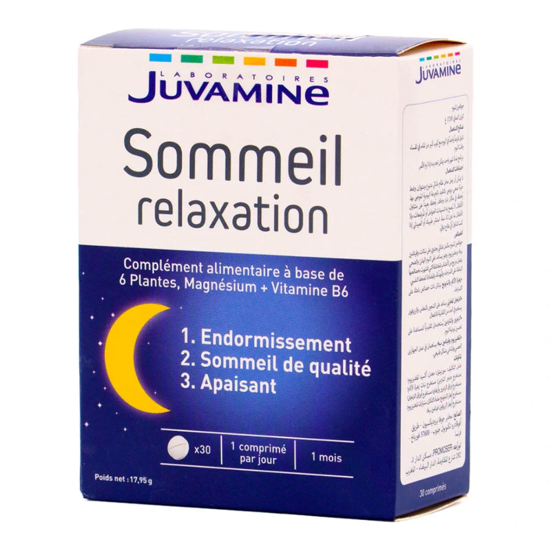 Juvamine Sueño Relajación 30 Comprimidos