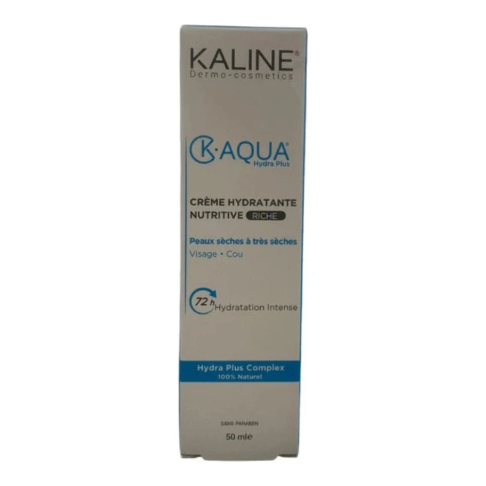 Kaline K.Aqua crème hydratante nutritive riche peaux sèches à très sèches 50 ml