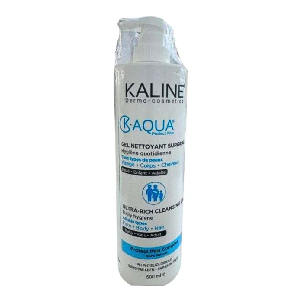 Kaline K.Aqua gel nettoyant surgras 500 ml – flacon