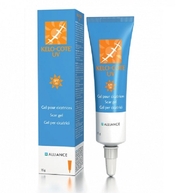 Kelocote UV SPF30 Gel 15g – Protección y cuidado de cicatrices