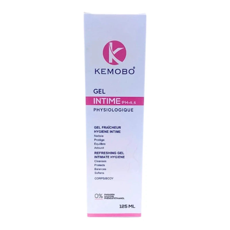 جل Kemobo للعناية الحميمة pH 5.5 – 125 مل