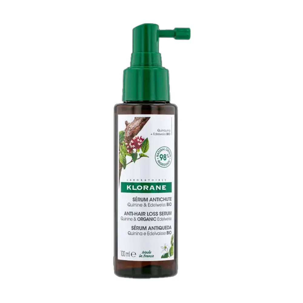 Offre : Klorane Sérum Antichute à la Quinine & Edelweiss Bio 100ml = Trousse Woman Offerte