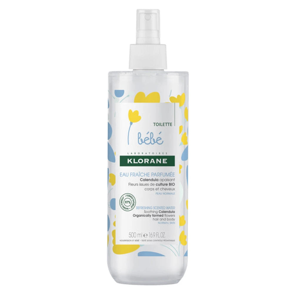Klorane Bébé eau fraîche parfumée au calendula 500 ml