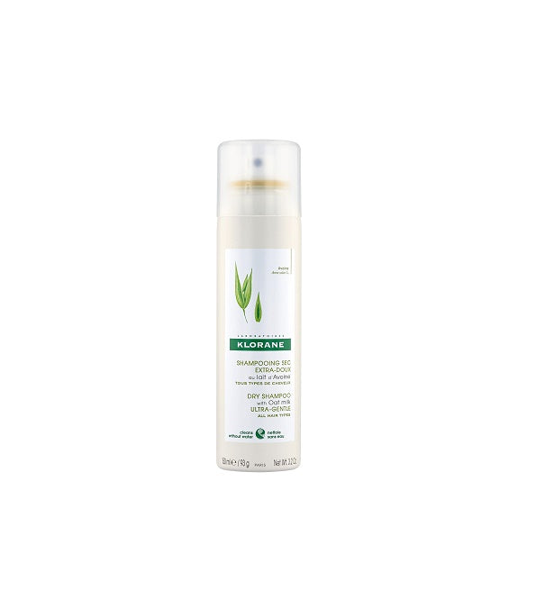 Champú seco extra suave KLORNE con leche de avena - 150 ml