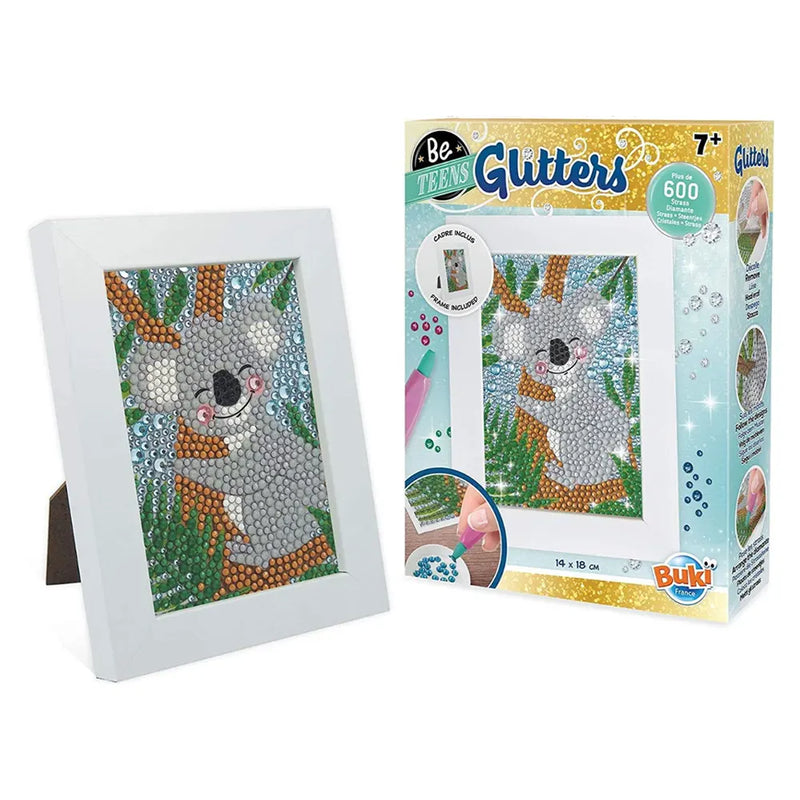 Buki Creative Kit de mosaico con purpurina 7A+ - Koala