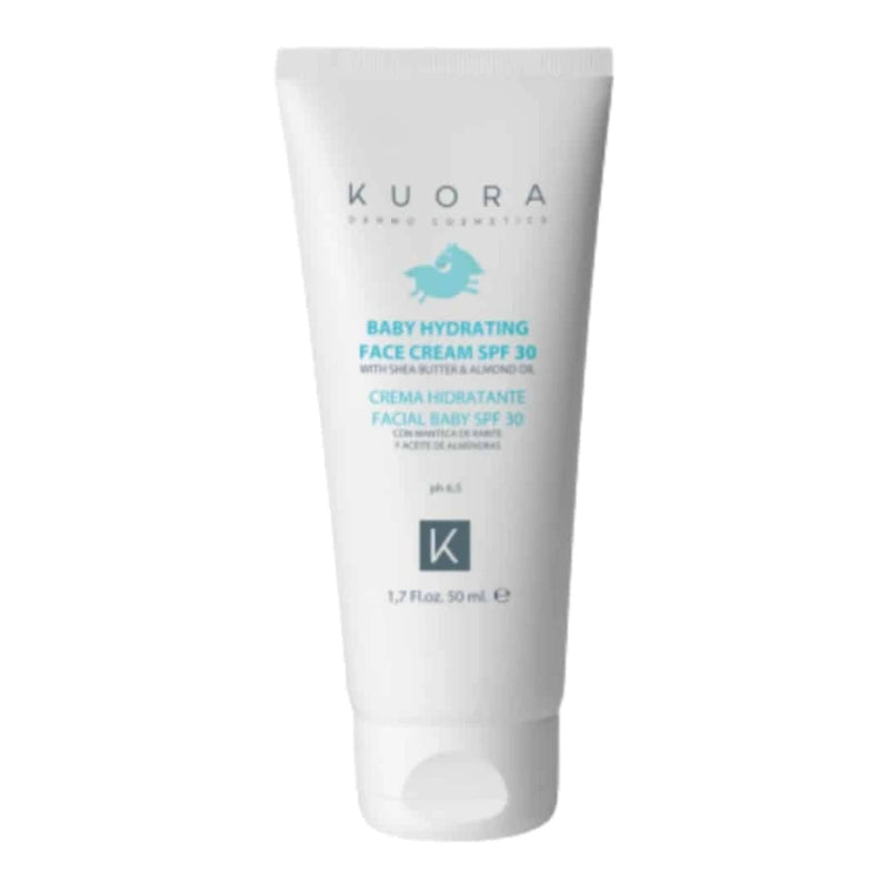 KUORA Crème Hydratante pour le Visage Bébé SPF30 - 50ml