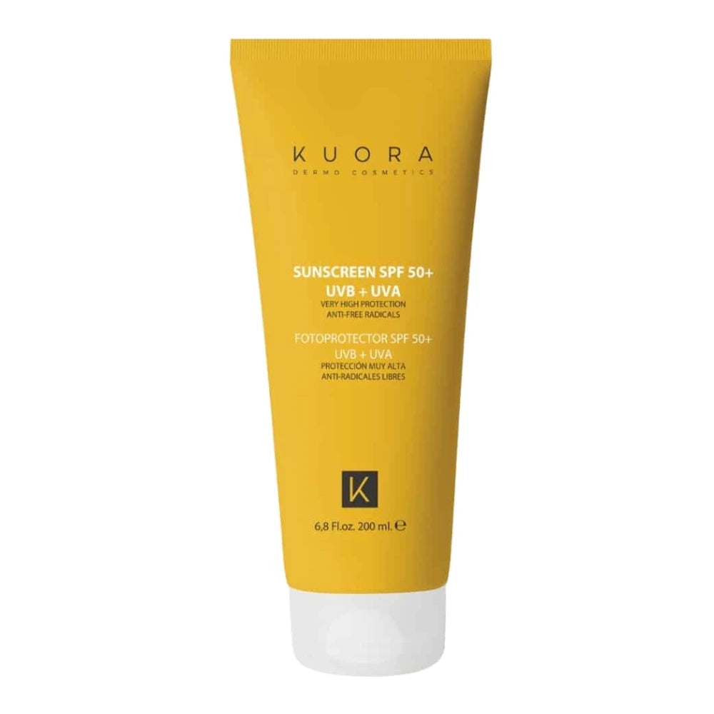 Kuora Écran Solaire Corporel SPF50+ 200 ml – tube