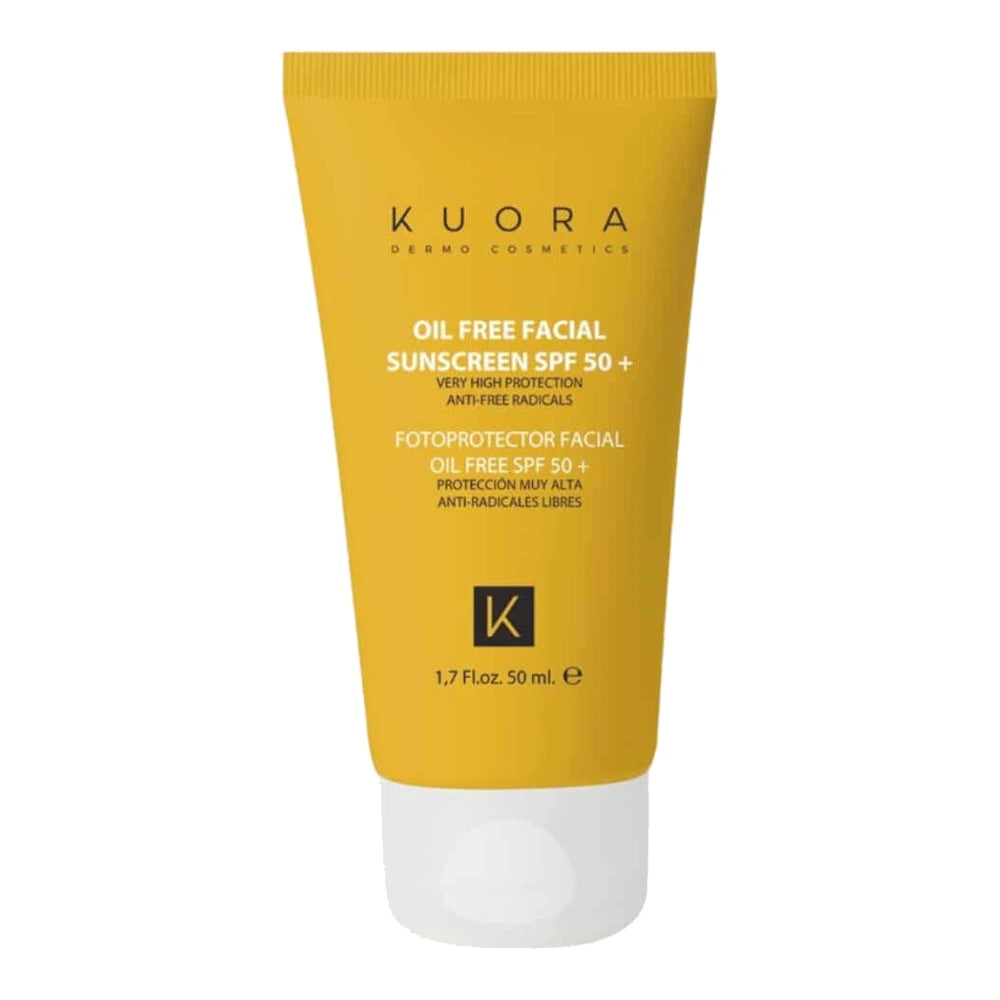 Kuora Écran Solaire Visage Oil-Free SPF50+ 50 ml – tube
