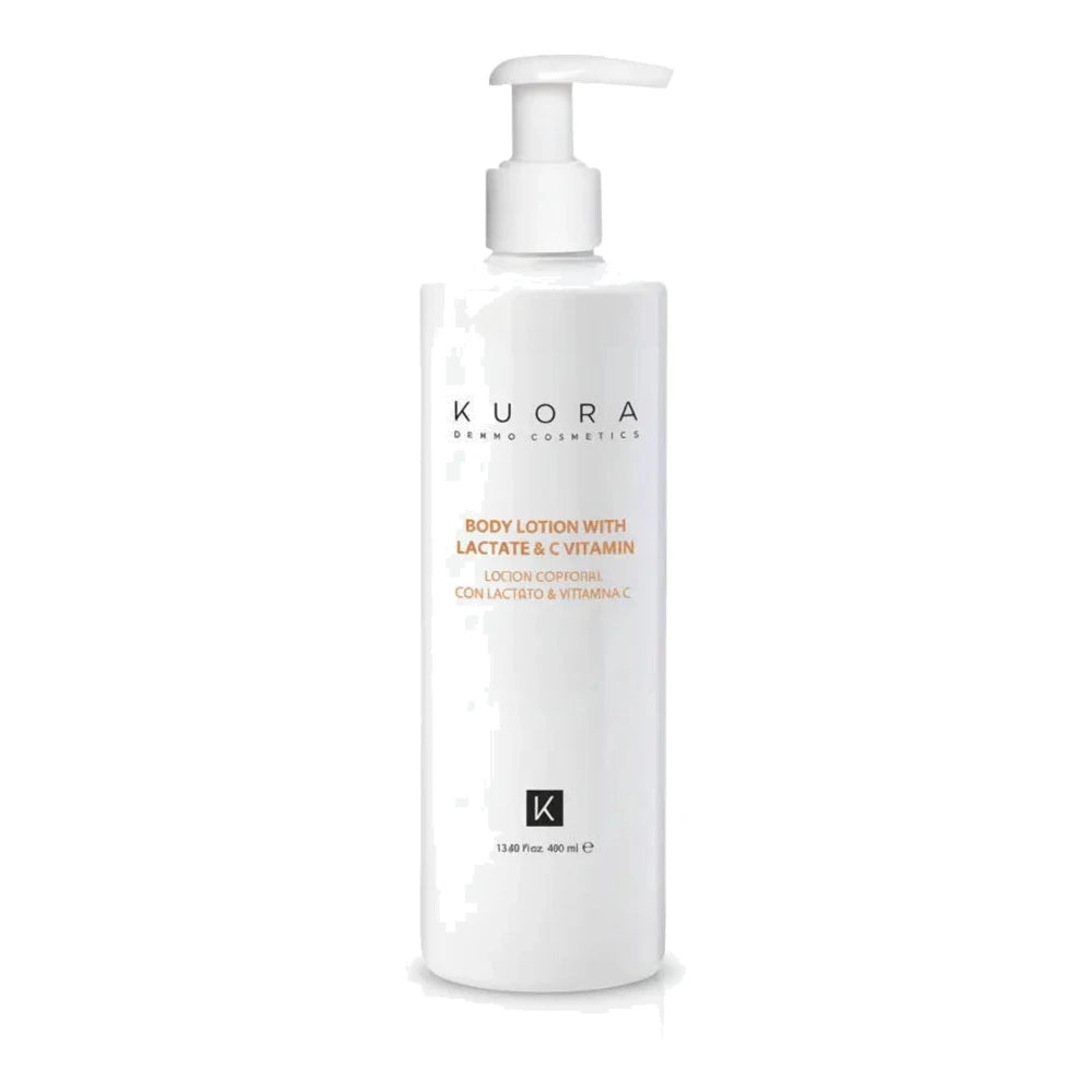 Kuora Lotion Corporelle Vitamine C et Lactate 400ml – flacon pompe