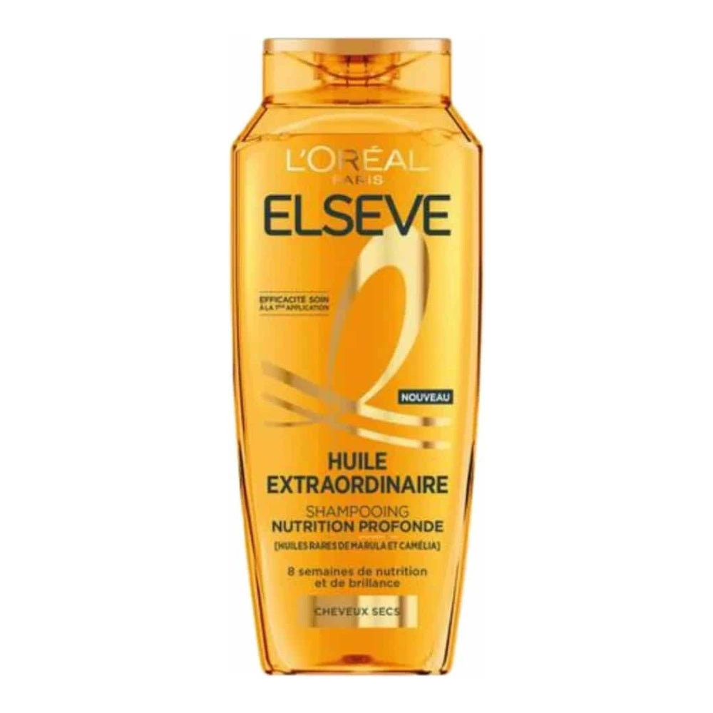 L'Oréal Paris Elseve Huile Extraordinaire Shampooing Nutrition Éclat – 200 ml