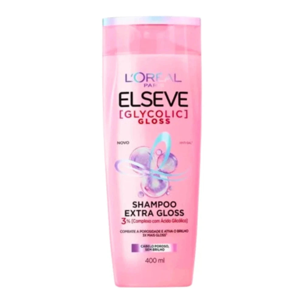 L'Oréal Paris Elseve Glycolic Gloss Shampoing – 400 ml