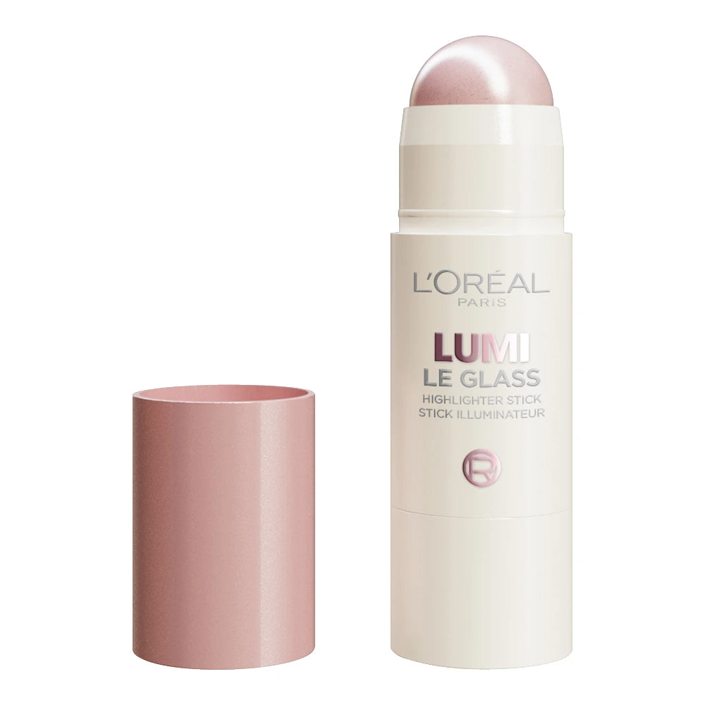 L'OREAL PARIS LUMI LE GLASS 620 HIGHLIGHTER STICK PINK BALET