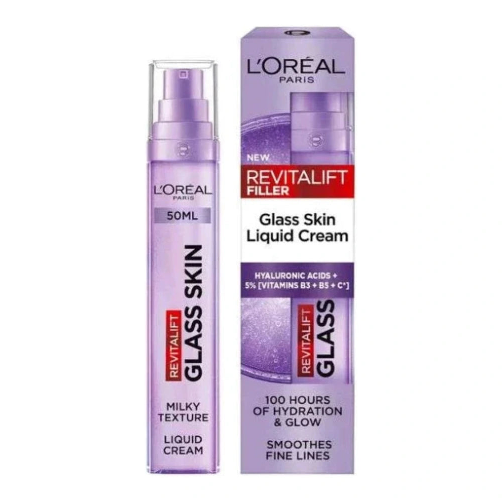 L'Oreal Paris Revitalift Filler Glass Skin Liquid Cream 50ml