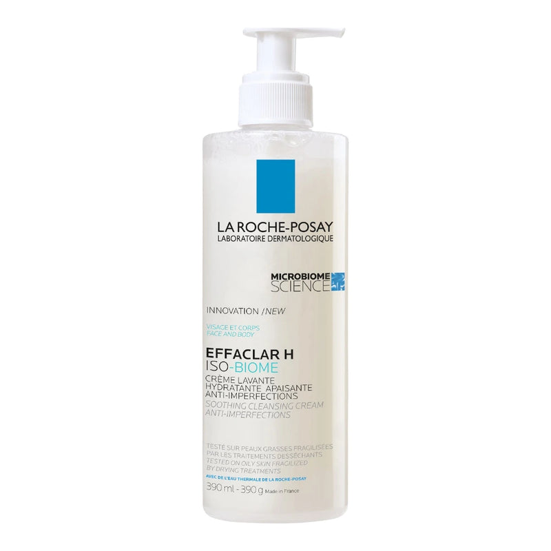 La Roche-Posay Effaclar H Iso-Biome Cleansing Cream – 390 ml