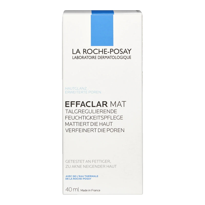 لاروش بوزاي Effaclar Mat مرطب منظم للدهون للبشرة الدهنية والحساسة – 40 مل