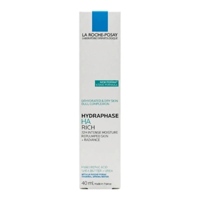 La Roche-Posay Hydraphase HA Riche كريم مرطب للبشرة الجافة إلى الجافة جداً – 40 مل