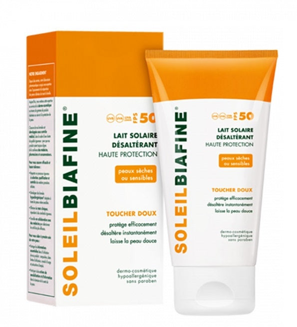 Soleil Biafine Sun Milk إس بي إف 50+ – 150 مل