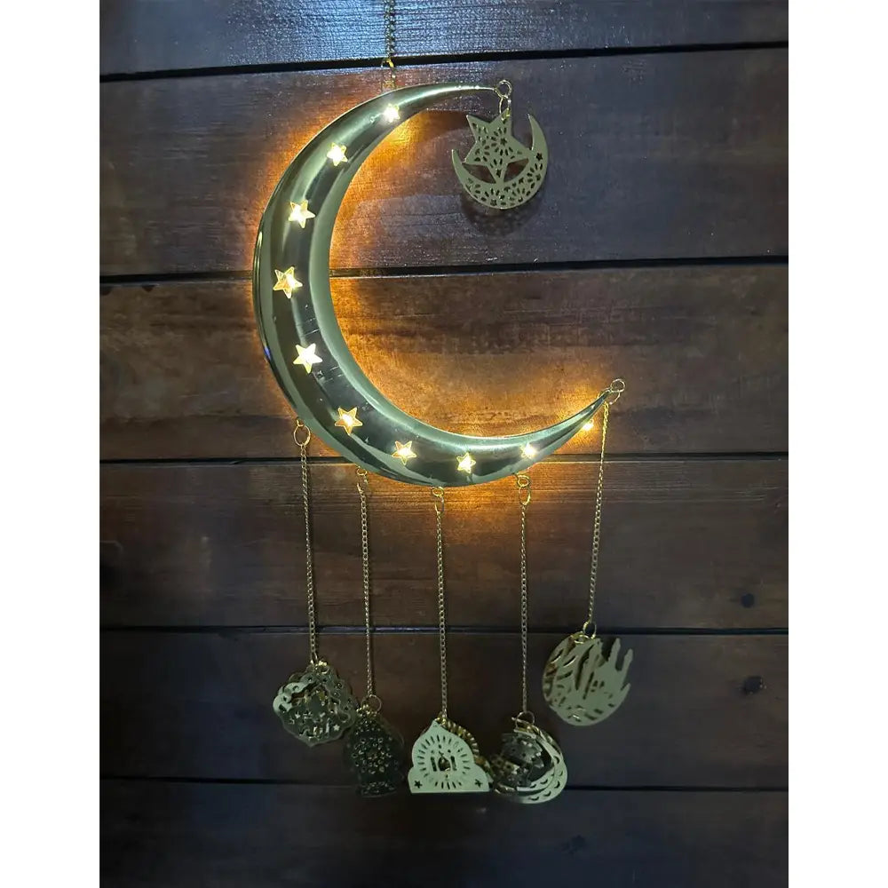 Décoration Murale en Métal LED pour Ramadan