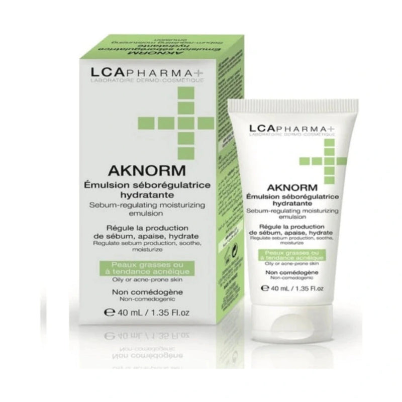 LCA Pharma مستحلب Aknorm المنظم للدهون – 40 مل