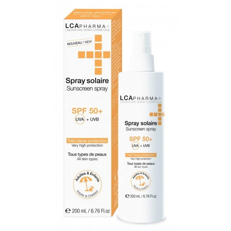 Lca ecran spray solaire spf50+ 200ml