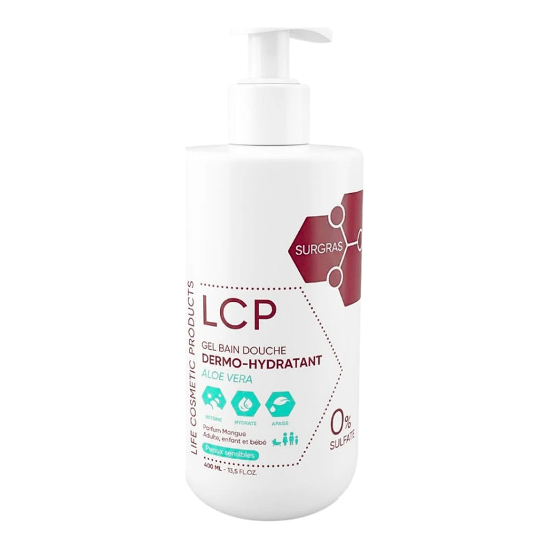 LCP جل استحمام بالصبار للبشرة الحساسة 400 مل