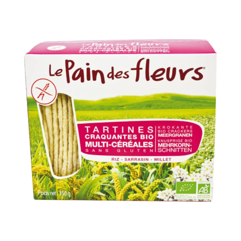 Le Pain des Fleurs Multigrain Crispbread 150g