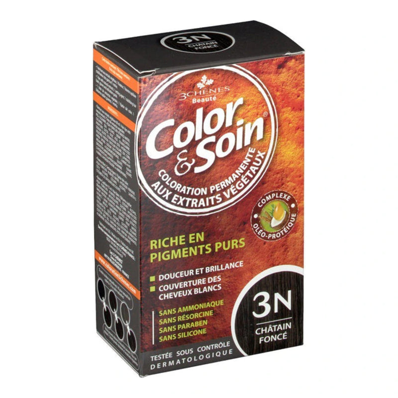 Les 3 Chênes Color et Soin Dark Chestnut 3N