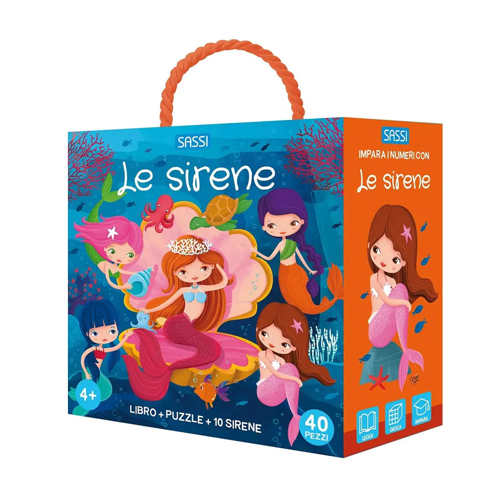 Sassi Les Sirènes Q-Box Avec Puzzle - 4A+