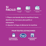 Tru Earth Feuilles de Lessive Ultra-concentrées - Brise Lilas