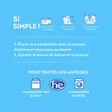 Tru Earth Feuilles de Lessive Ultra-concentrées - Linge Frais
