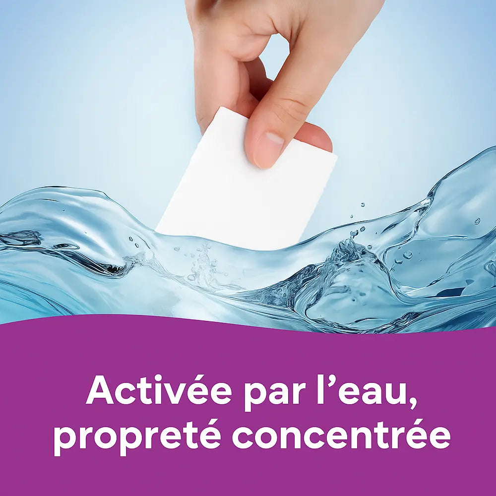 Tru Earth Feuilles de Lessive Ultra-concentrées - Brise Lilas