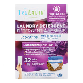 Tru Earth Feuilles de Lessive Ultra-concentrées - Brise Lilas