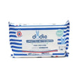 Dodie lingettes nettoyantes dermo-apaisantes 3 en 1 – paquet de 60