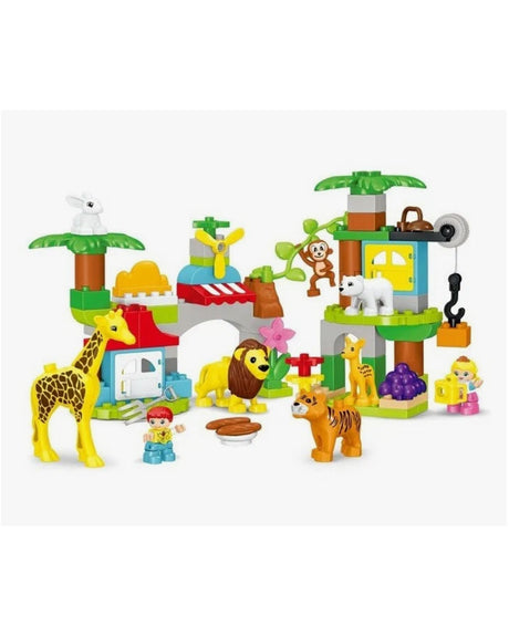 Creative Blocks Zoo +3 years old - 78 Pieces