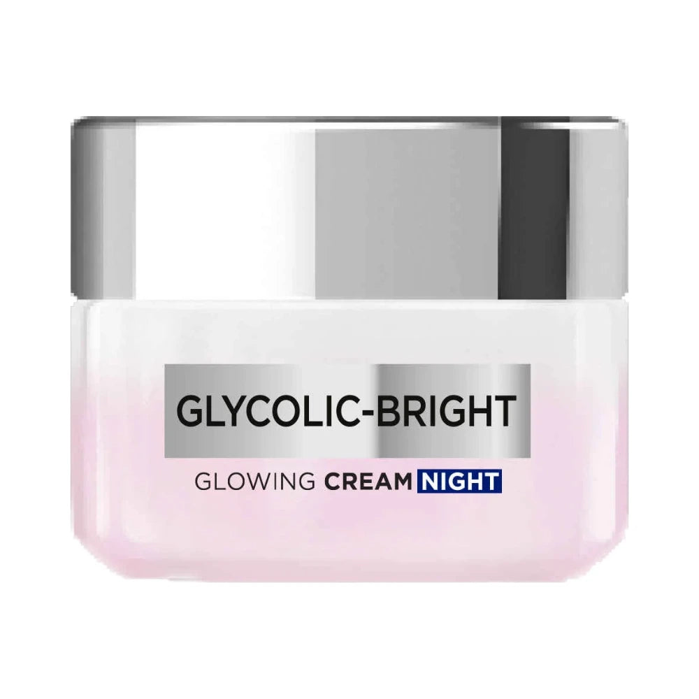 L'Oréal Paris Glycolic-Bright crème de nuit, pot 50 ml
