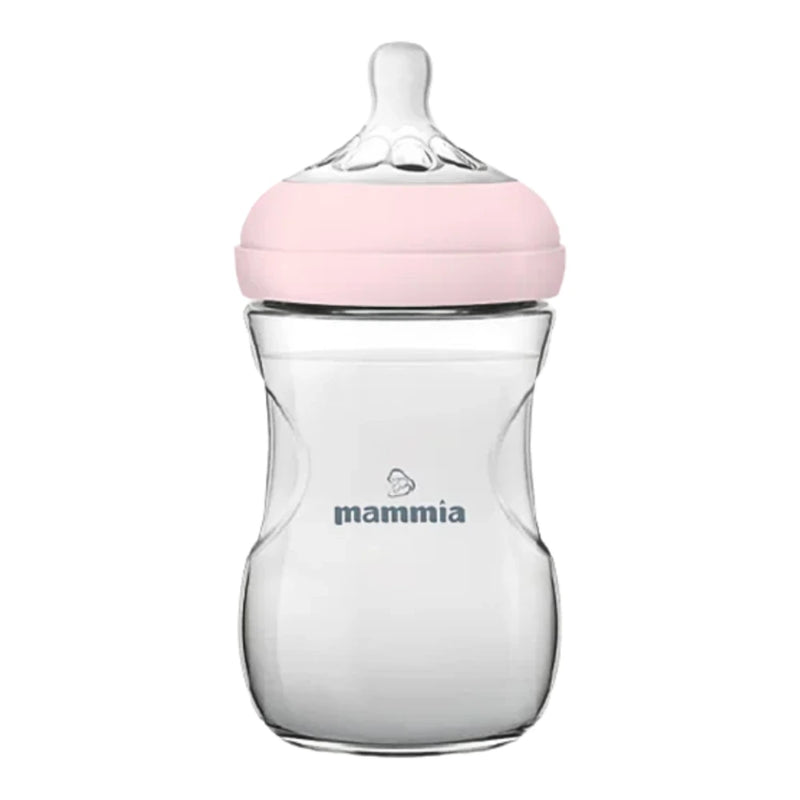 Mammia رضاعة Natural Feeling 240 مل وردي
