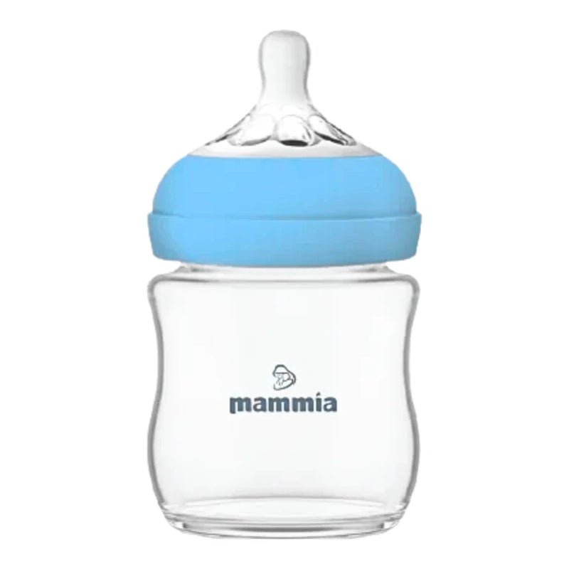 رضاعة Mammia Natural Feeling 120 مل زرقاء