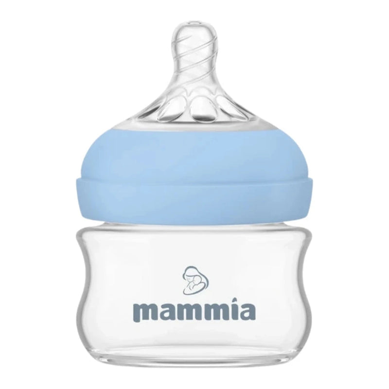 رضاعة Mammia Natural Feeling زرقاء – 90 مل