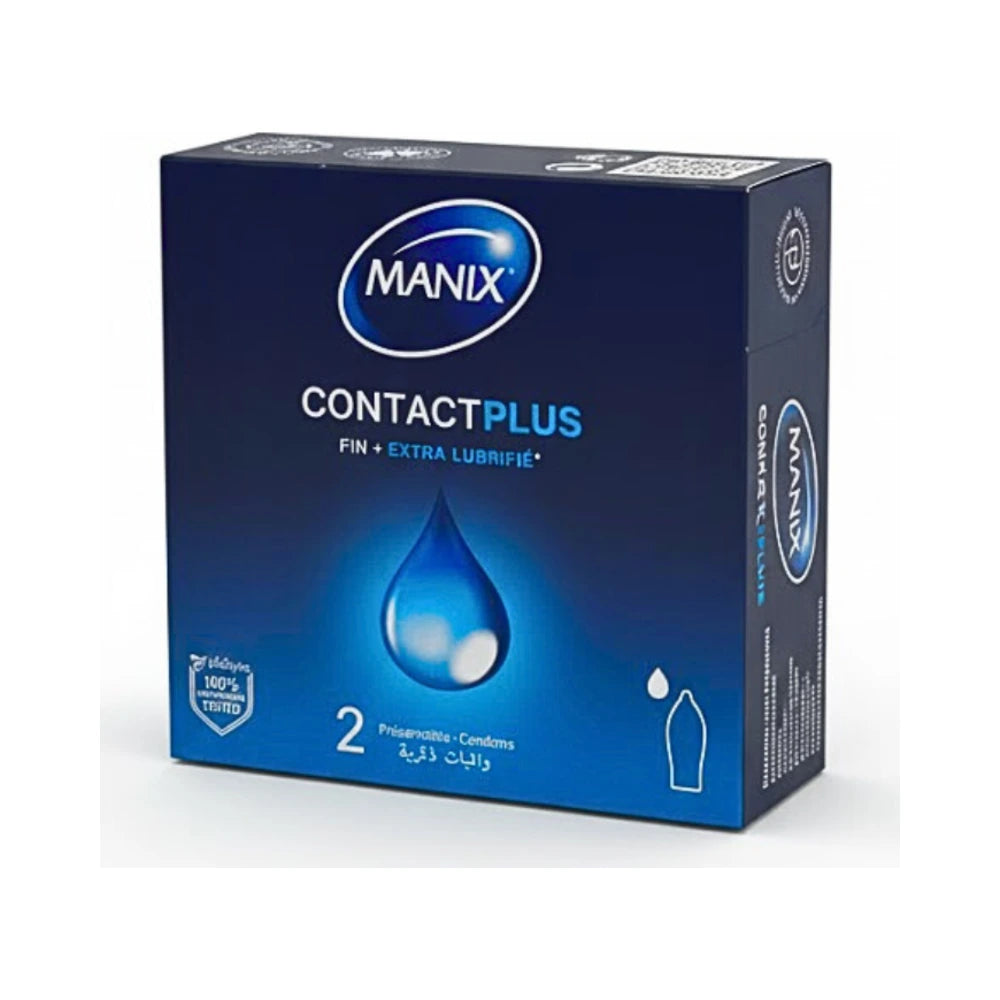 Manix Contact Plus Boîte 2 Pièces – Sensibilité et Confort