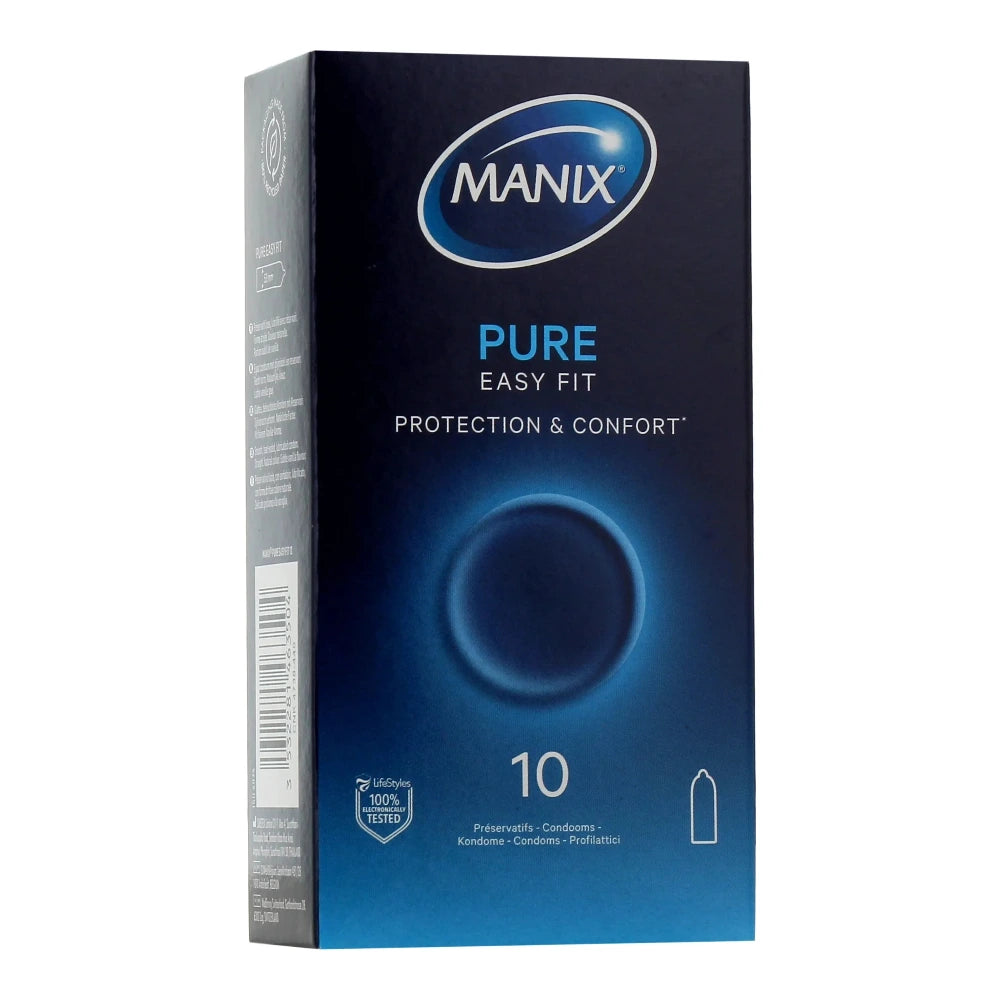 Manix Pure – boîte de 10 préservatifs