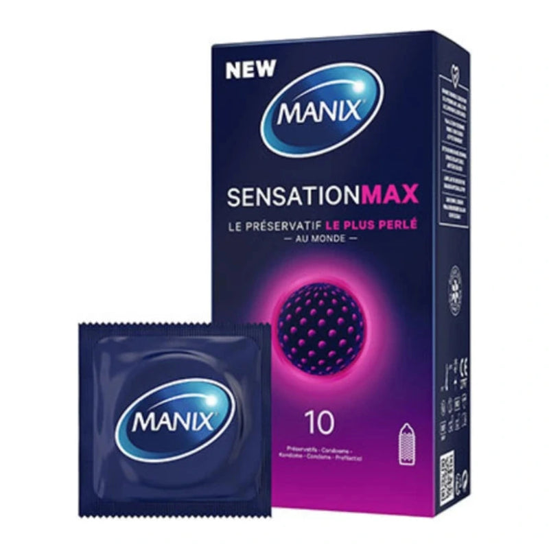 واقيات مانيكس Sensation Max – 10 قطع